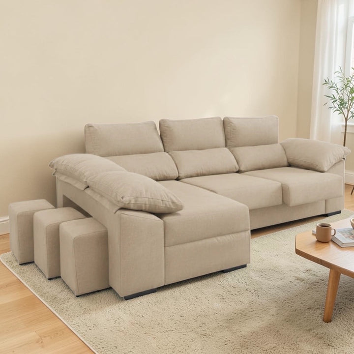 Sofá Chaise Long Milano