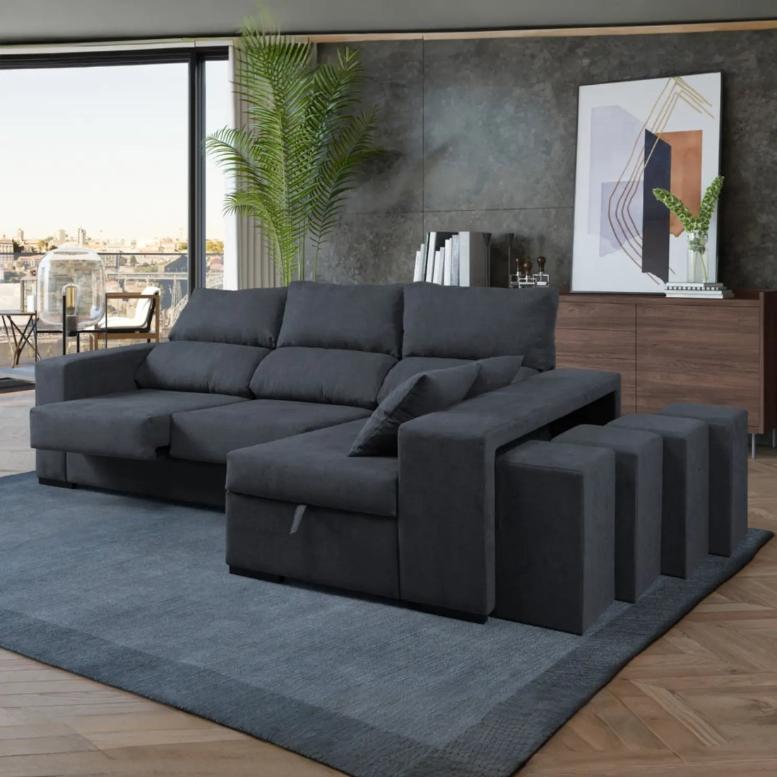 Sofá Chaise Long Monaco